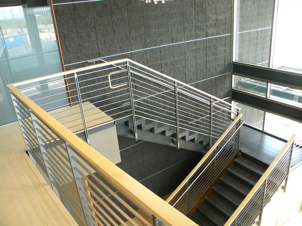 DC Ranch. Stainless steel railing and cable.