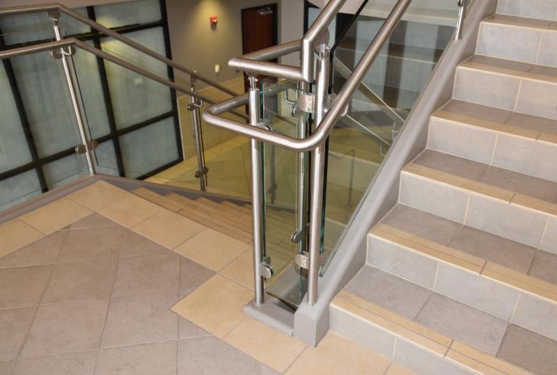Scope: Stainless steel ang glass railings. Contractor: Suft Construction